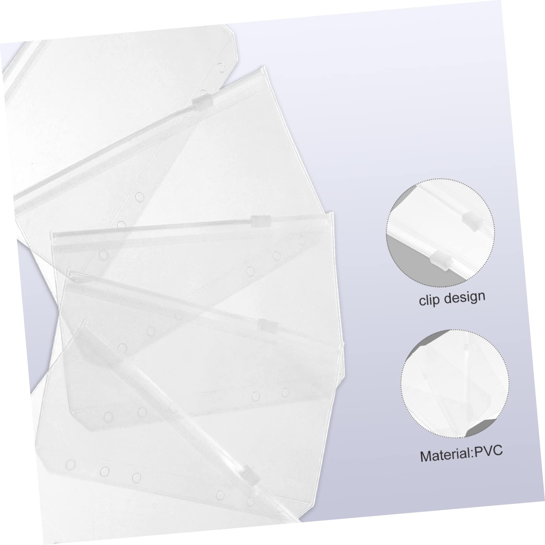 Amazon.co.jp: FOYTOKI A6 PVC ジッパーポーチ 15冊入り バインダー